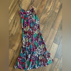 Forever 21 Vintage Floral Maxi Dress Size M